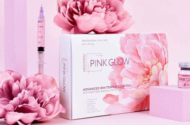 Pink glow